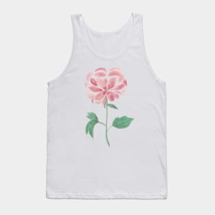 watercolour pink flowers watercolor purple flowers pink and purple flowers Tank Top